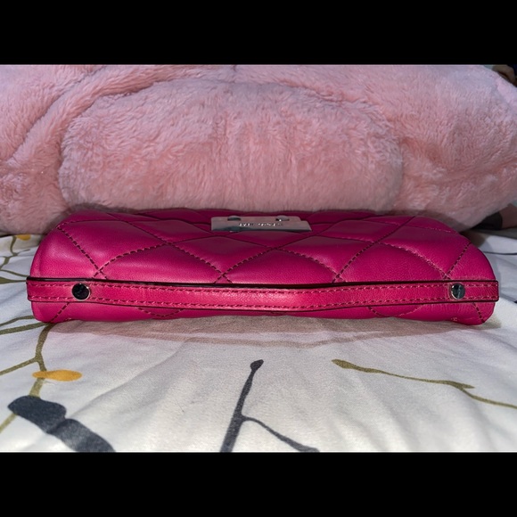 Michael kors Sloan sm quilted messenger leather deep pink - Picture 3 of 10